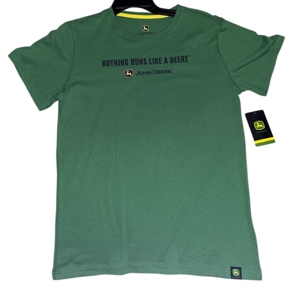 John Deere Green Tee with Logo